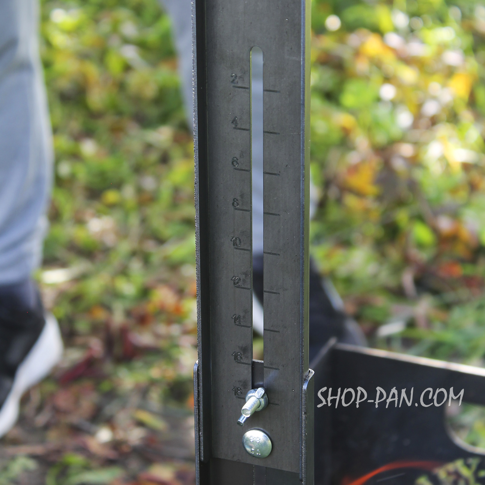 Вертель з електроприводом для мангалу